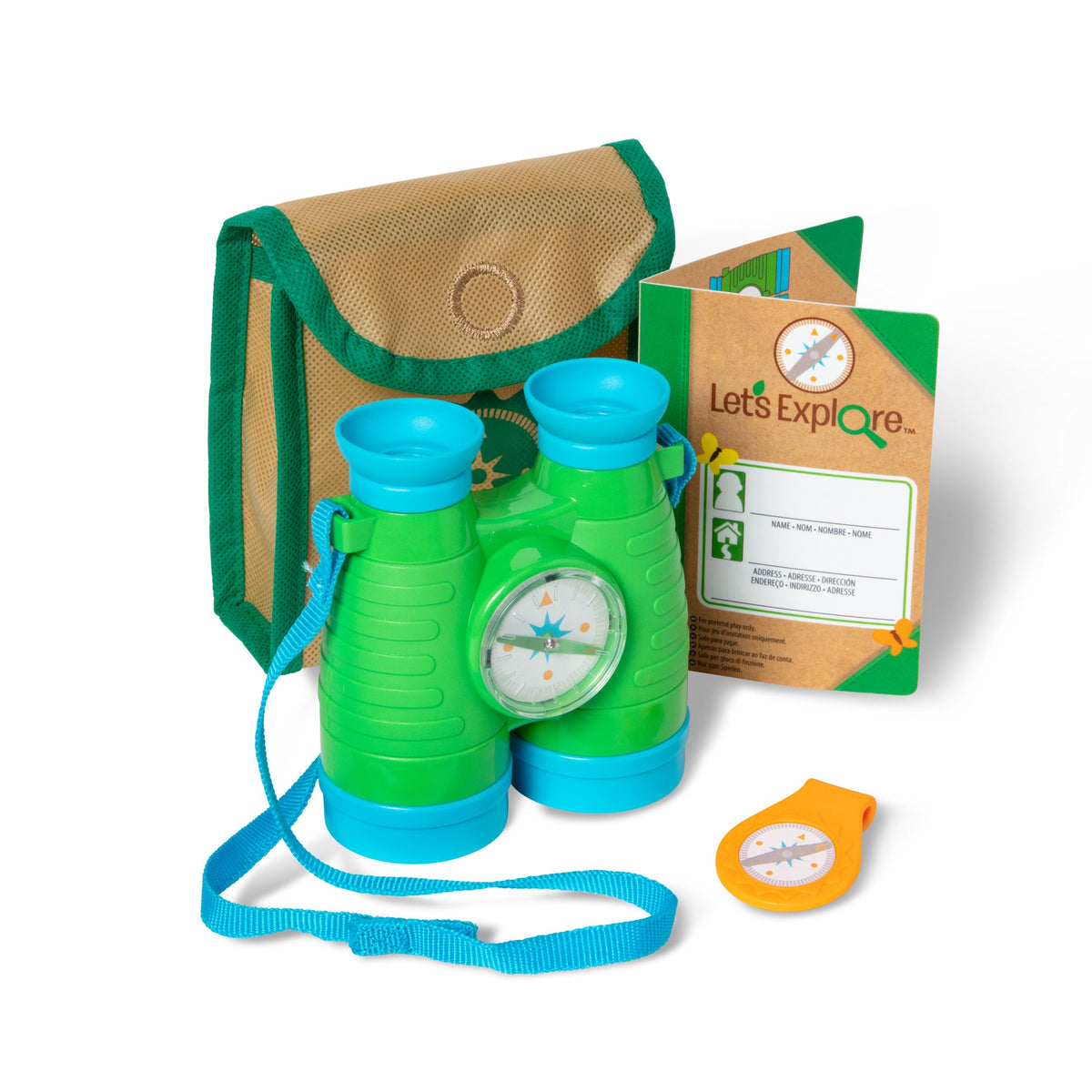 Let’s Explore Binoculars & Compass Play Set U6