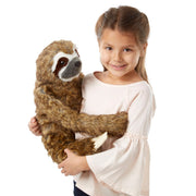 Lifelike Plush Sloth D3