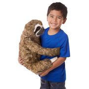 Lifelike Plush Sloth D3