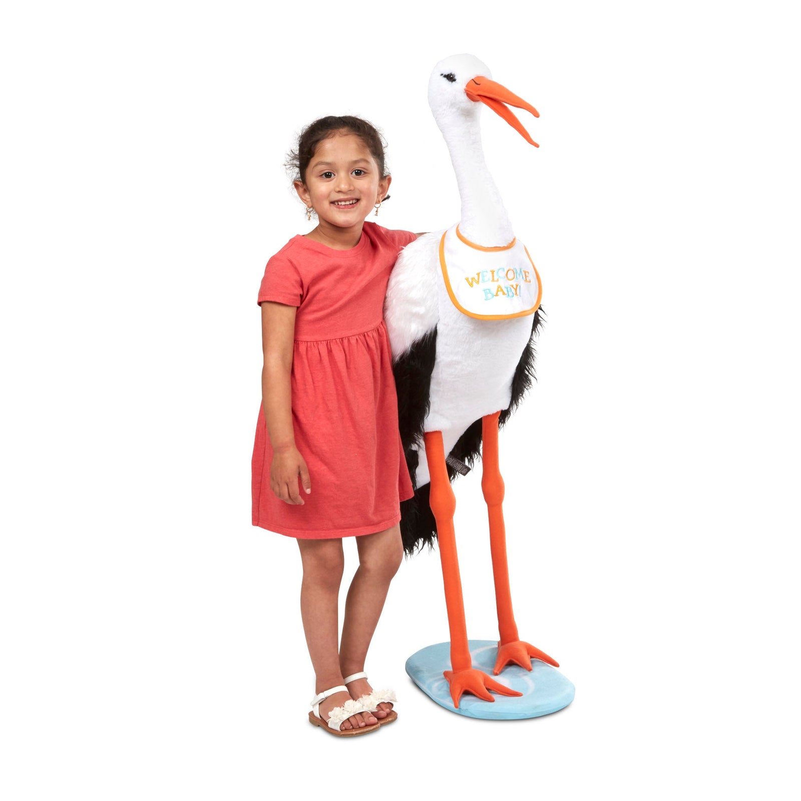 Lifelike Plush Stork O5