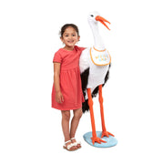 Lifelike Plush Stork O5