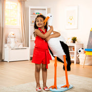 Lifelike Plush Stork O5