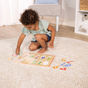Lift & See Numbers Peg Puzzle - 10 Pieces M8