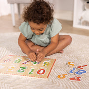 Lift & See Numbers Peg Puzzle - 10 Pieces M8
