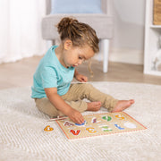 Lift & See Numbers Peg Puzzle - 10 Pieces M8