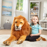 Lion Lifelike Plush Stuffed Animal M6