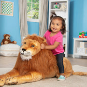 Lion Lifelike Plush Stuffed Animal M6