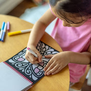 Magic Velvet Butterfly Scenes - On the Go Travel Activity X7