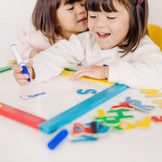 Magnetic Chalkboard & Dry-Erase Board (Uppercase) H2