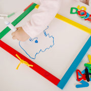 Magnetic Chalkboard & Dry-Erase Board (Uppercase) H2