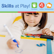 Magnetic Chalkboard & Dry-Erase Board (Uppercase) H2