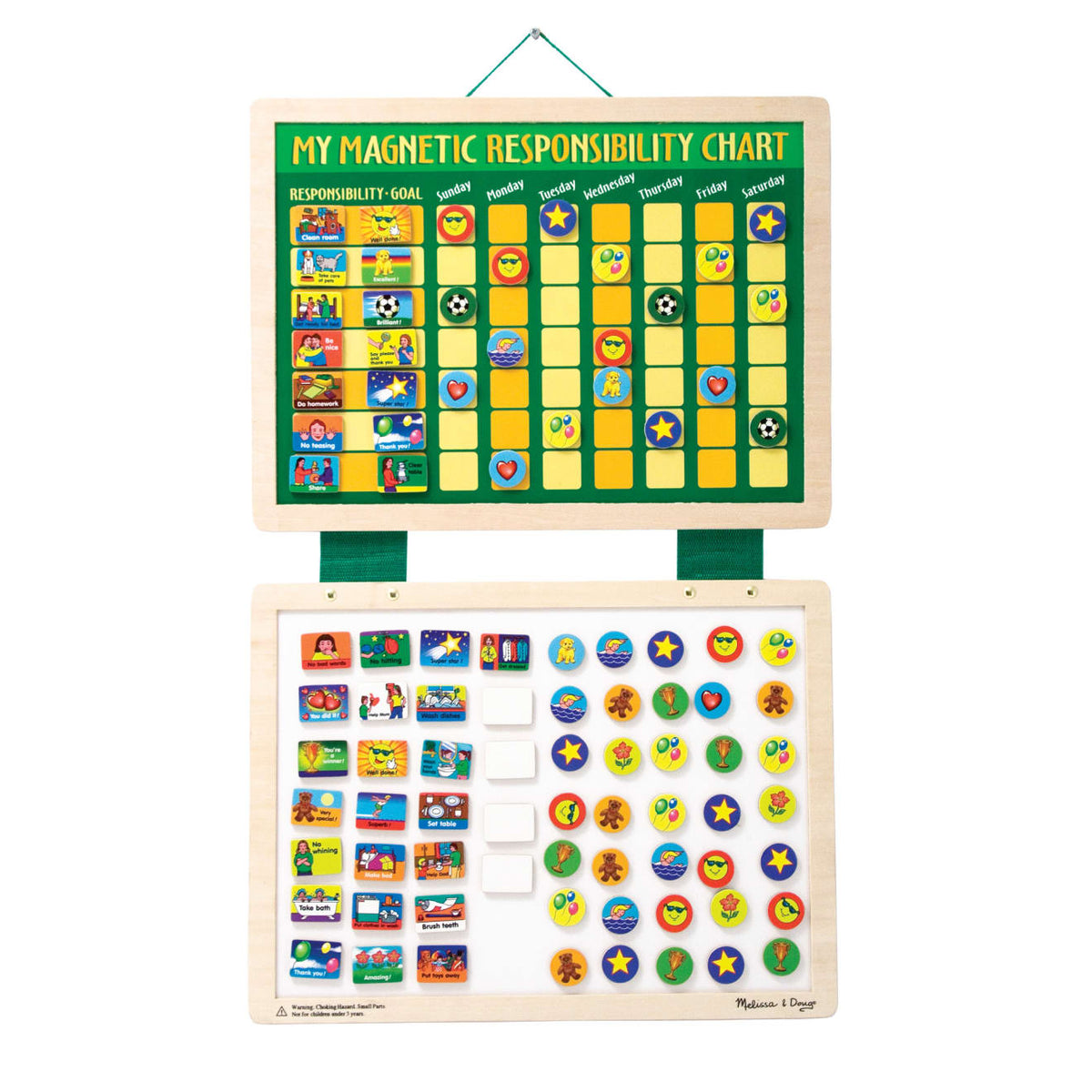 Magnetic Responsibility Chart - Chore Chart D1
