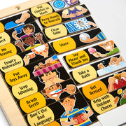 Magnetic Responsibility Chart - Chore Chart X4