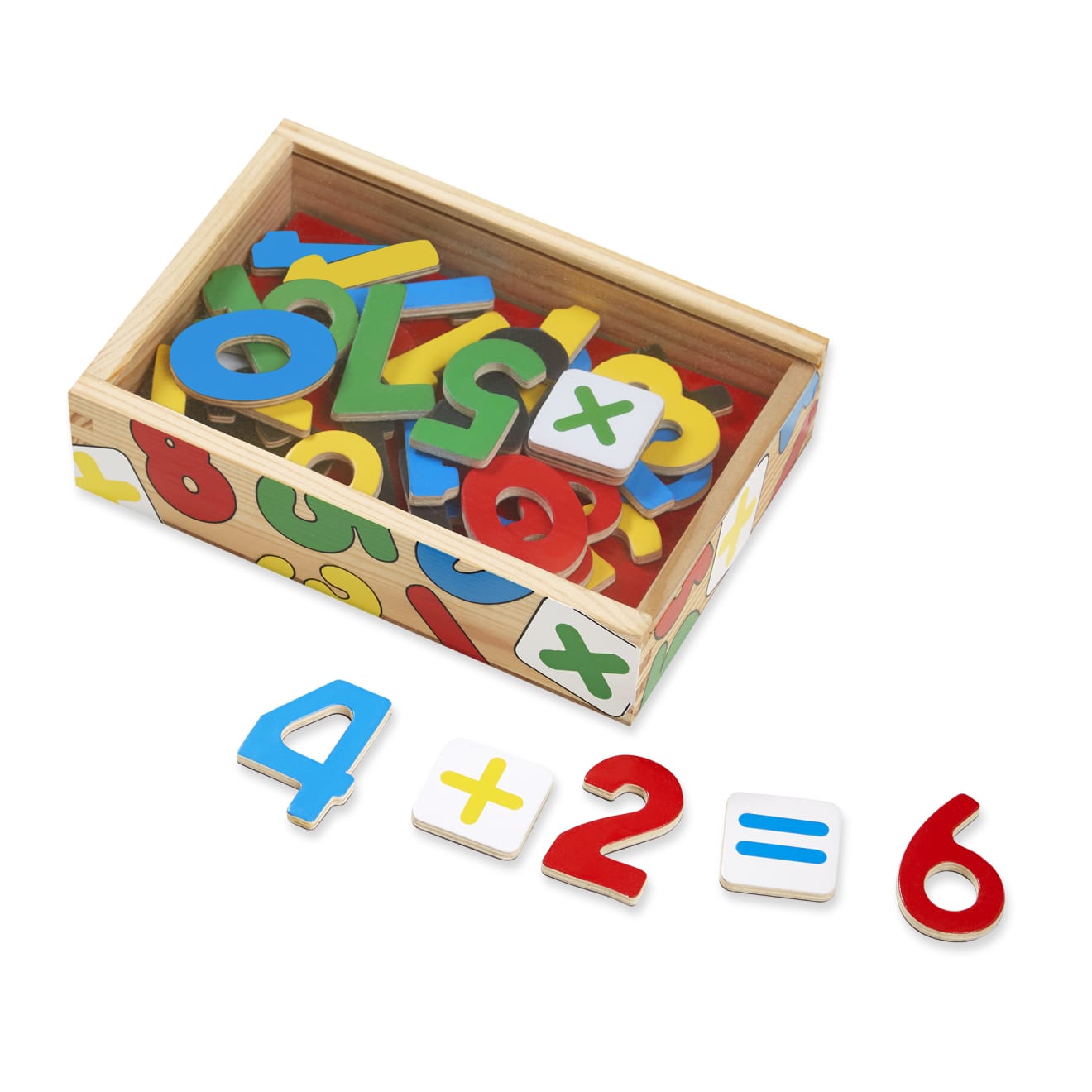 Magnetic Wooden Numbers A6