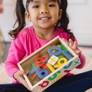 Magnetic Wooden Numbers A6