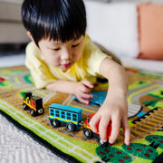 Magnetic Wooden Train Cars I4