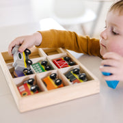Magnetic Wooden Train Cars I4