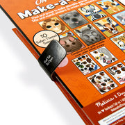 Make-a-Face – Safari Reusable Sticker Pad – On the Go Travel Activity A5