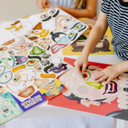 Make-a-Face Sticker Pad - Crazy Characters P7