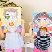 Make-a-Face Sticker Pad - Crazy Characters P7
