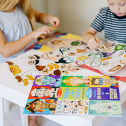Make-a-Face Sticker Pad - Crazy Characters P7
