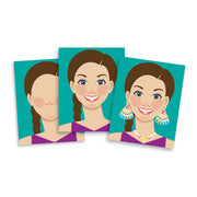 Make-a-Face Sticker Pad - Fashion Faces C4