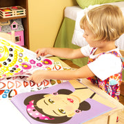 Make-a-Face Sticker Pad - Fashion Faces C4