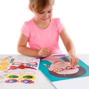 Make-a-Face Sticker Pad - Fashion Faces C4