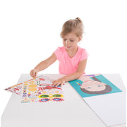 Make-a-Face Sticker Pad - Fashion Faces C4