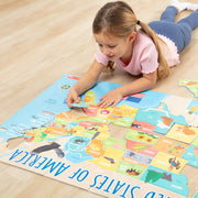 Map Floor Puzzle - 51 Pieces N3