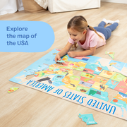 Map Floor Puzzle - 51 Pieces N8