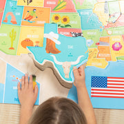 Map Floor Puzzle - 51 Pieces N8