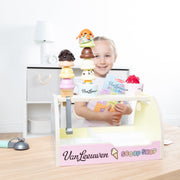 Melissa & Doug x Van Leeuwen Wooden Ice Cream Counter S6