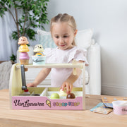 Melissa & Doug x Van Leeuwen Wooden Ice Cream Counter S6