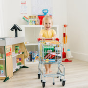 Metal Grocery Shopping Cart Toy B1