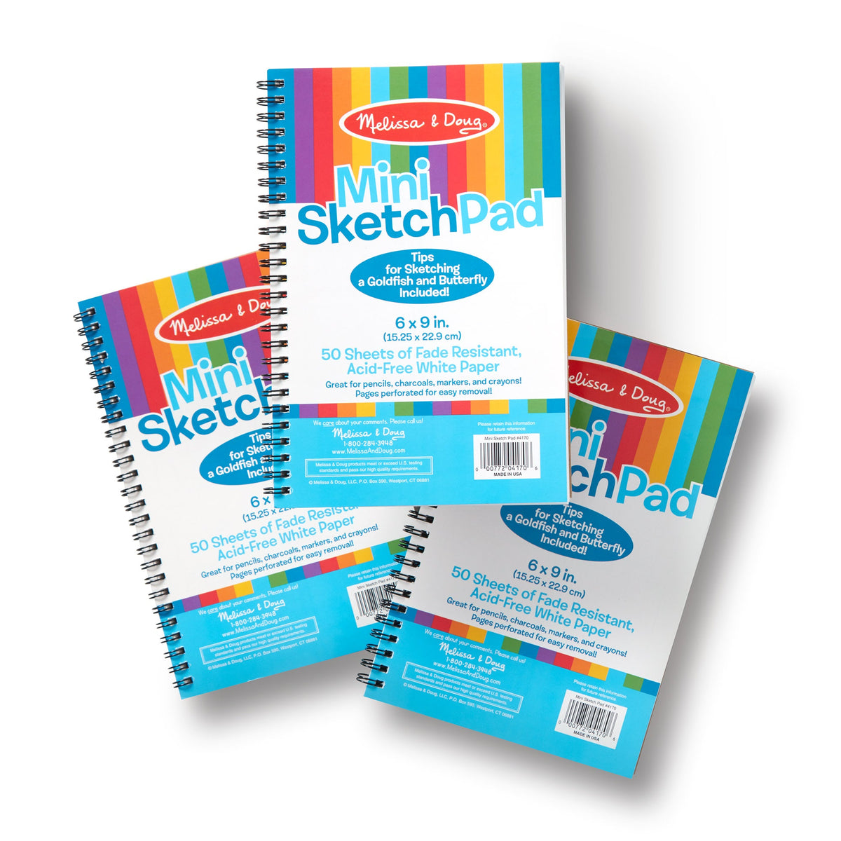 Mini Sketch Pad 3-Pack R1