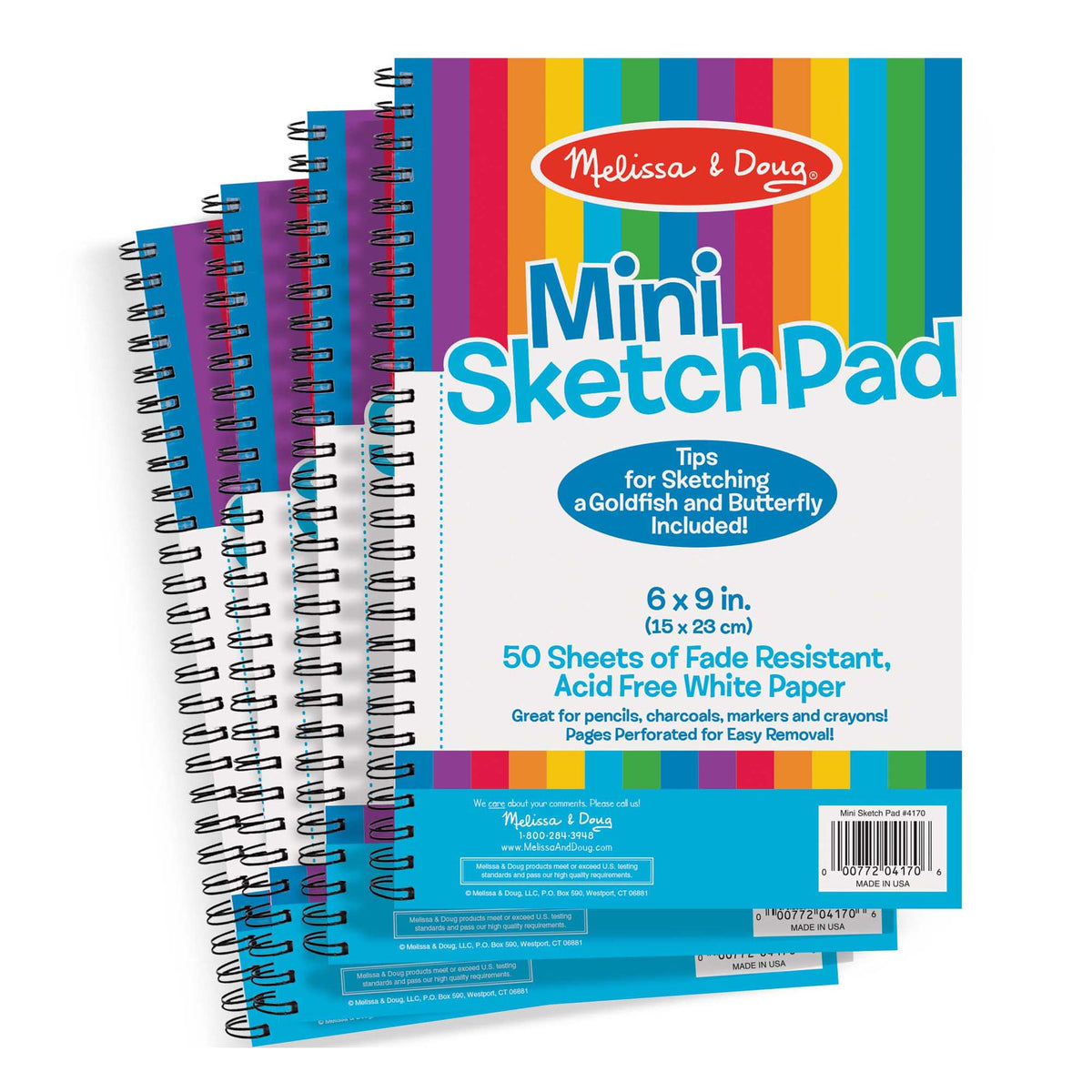 Mini Sketch Pad 4-Pack R7