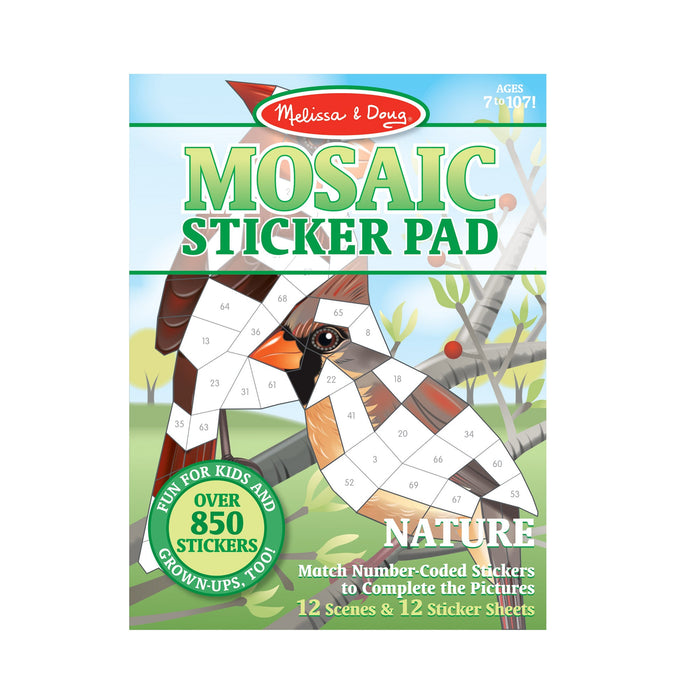 Mosaic Sticker Pad - Nature C4