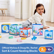 Ms. Rachel™ Sort & Count Nesting Blocks Z4