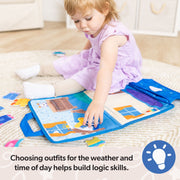 Ms. Rachel™ What to Wear Felt Activity Board K6