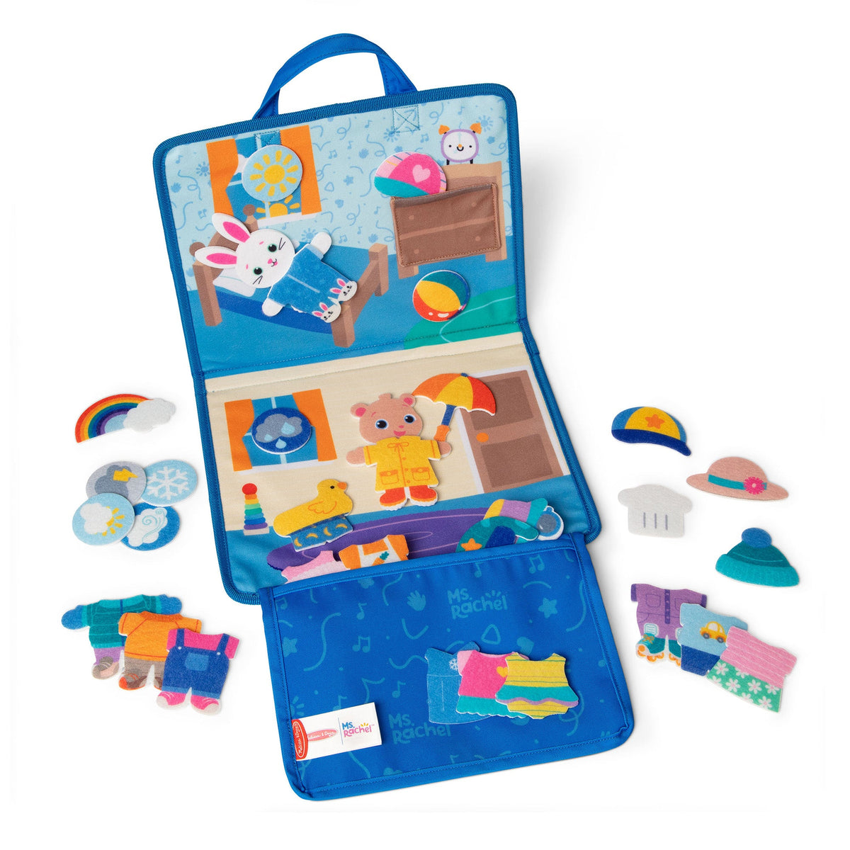Ms. Rachel™ What to Wear Felt Activity Board U2
