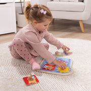 Ms. Rachel™ Wooden Peek-a-Boo Jumbo Peg Puzzle – 4 Pieces K7