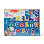 Ms. Rachel™  Wooden Phonics Alphabet Sound Puzzle - 26 Pieces J6