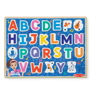 Ms. Rachel™  Wooden Phonics Alphabet Sound Puzzle - 26 Pieces J6