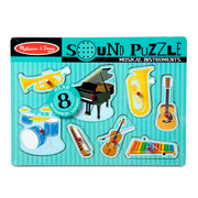 Musical Instruments Sound Puzzle - 8 Pieces K3