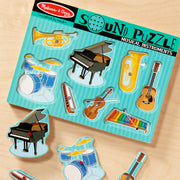 Musical Instruments Sound Puzzle - 8 Pieces K3