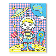 My First Paint With Water Kids' Art Pad With Paintbrush - Pirates, Space, Construction, and More Q1