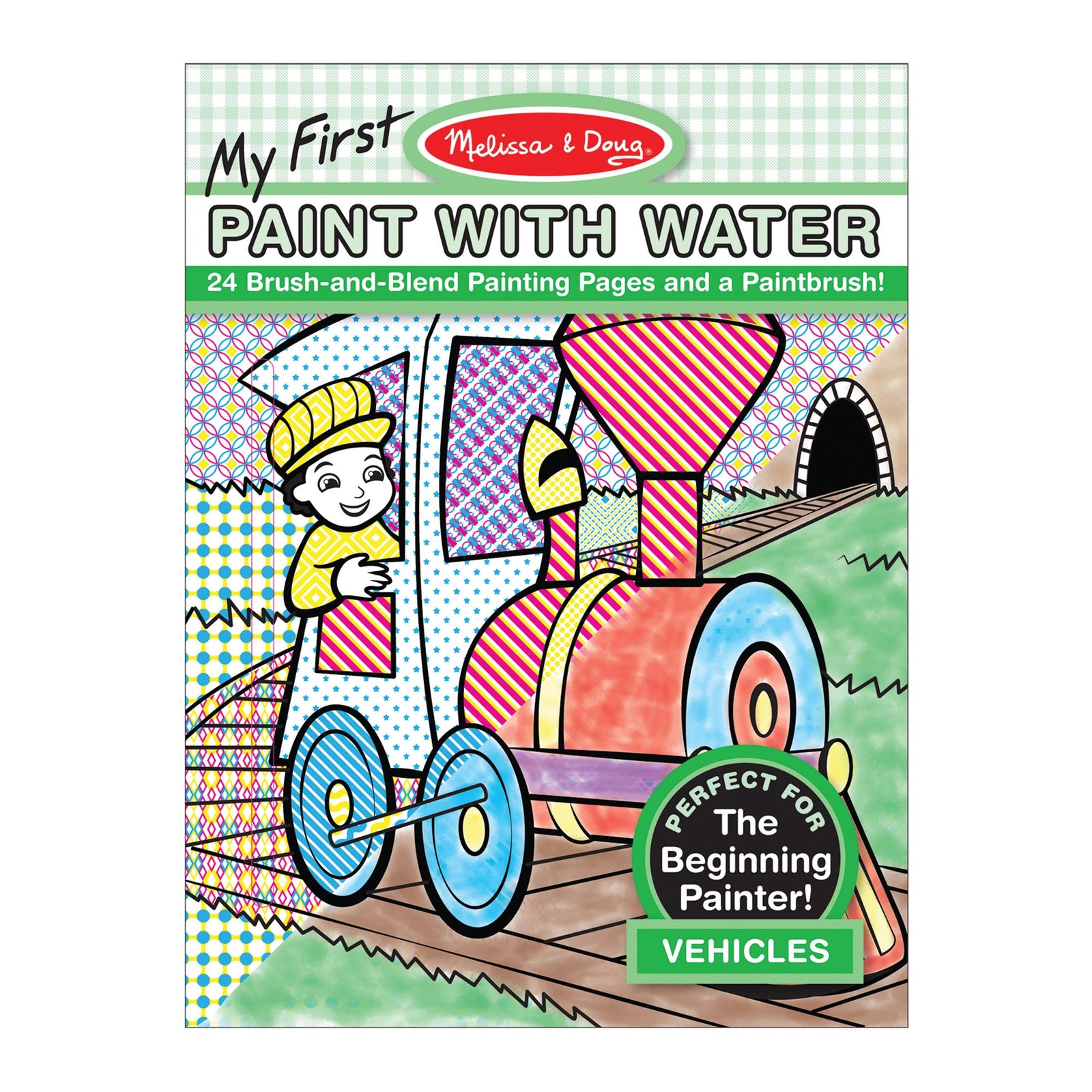 My First Paint with Water - Vehicles S0