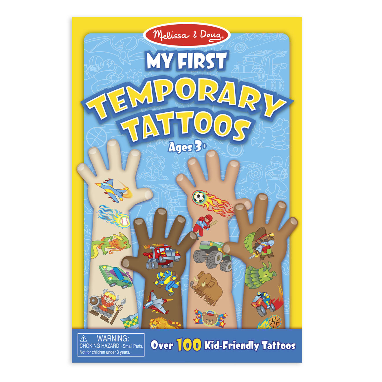 My First Temporary Tattoos: 100+ Kid-Friendly Tattoos - Adventure, Creatures, Sports, and More I0