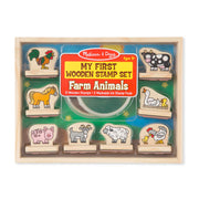 My First Wooden Stamp Set - Farm Animals C7